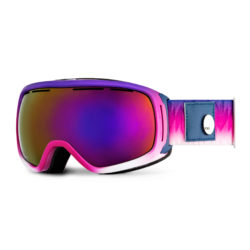 Women's Roxy Goggles - Roxy Rockferry Snow Goggles. Gradient Paradise Pink - Chrome Purple